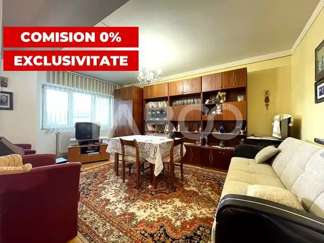 Apartament decomandat 2 camere balcon si pivnita Calea Dumbravii Sibiu