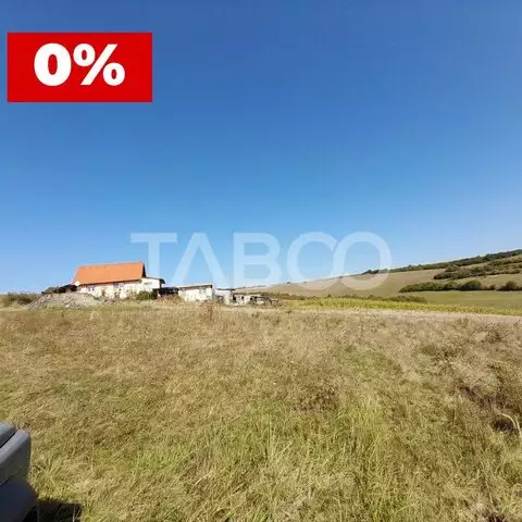 Teren 9.300 mp cu potential de dezvoltare de vanzare langa Sibiu