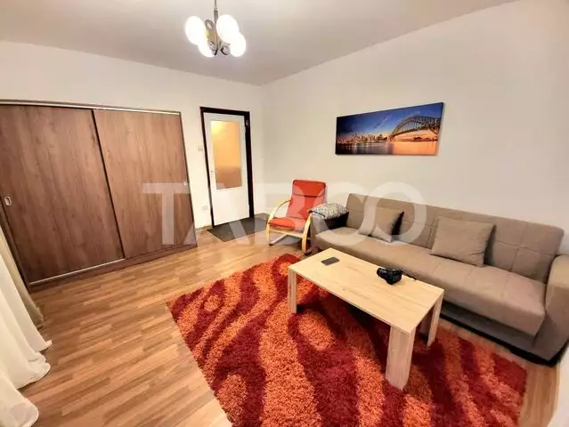 Apartament 2 camere de vanzare mobilat utilat zona Mihai Viteazu Sibiu