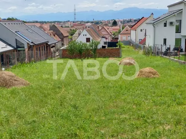 Teren de vanzare 1.100 mp pretabil construire casa zona Turnisor Sibiu