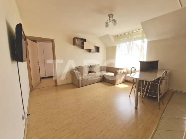 Apartament de vanzare complet mobilat 2 camere pe Semaforului Sibiu