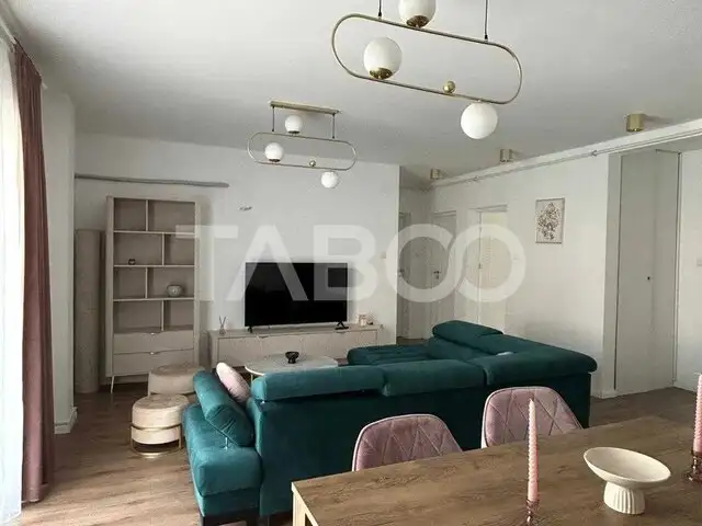 Apartament de inchiriat 3 camere si parcare subterana cu 2 bai balcon