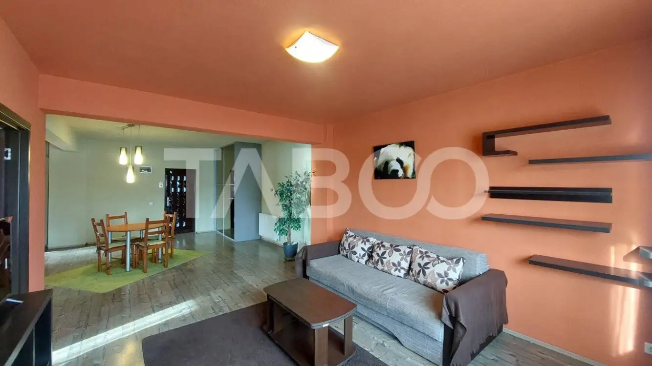 Apartament de inchiriat 72 mp 1 loc parcare zona Turnisor Sibiu