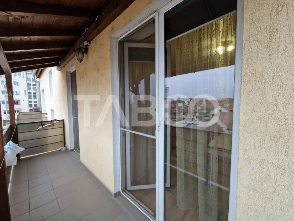 Apartament decomandat 3 camere mobilat si utilat Turnisor Sibiu