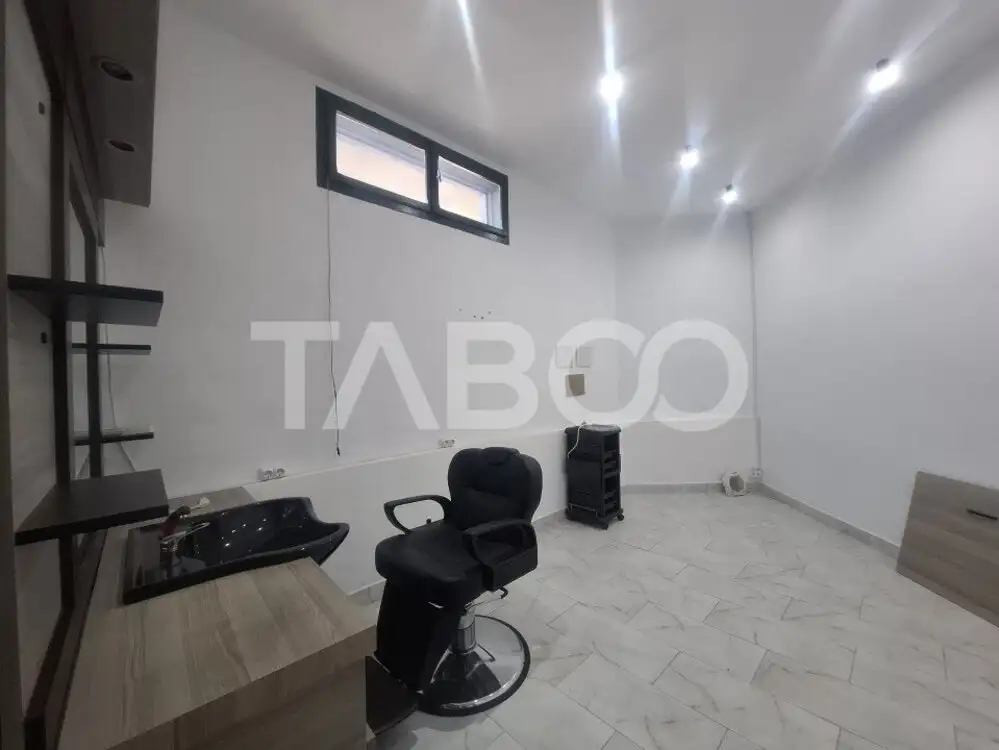 Spatiu comercial pretabil pentru frizerie 16mp zona Vasile Aaron Sibiu