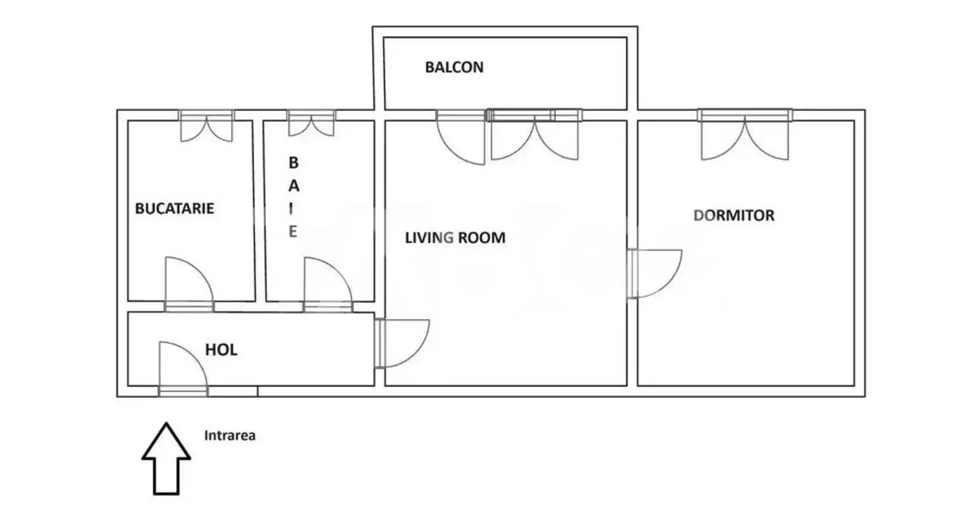 Apartament in zona Rahovei etaj intermediar 2 cu balcon 