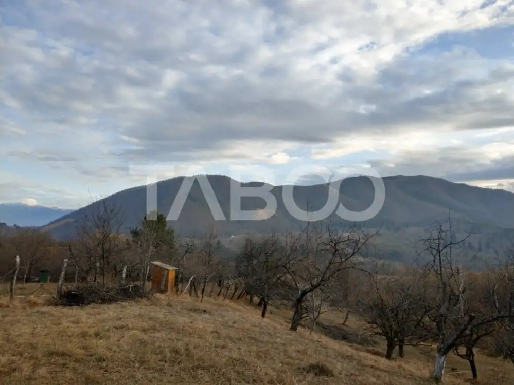 Teren intravilan 2039 mp de vanzare cu PUZ in Cisnadioara Sibiu