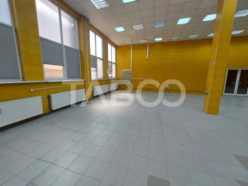 Spatiu comercial de inchiriat 850 mp lift industrial zona Terezian