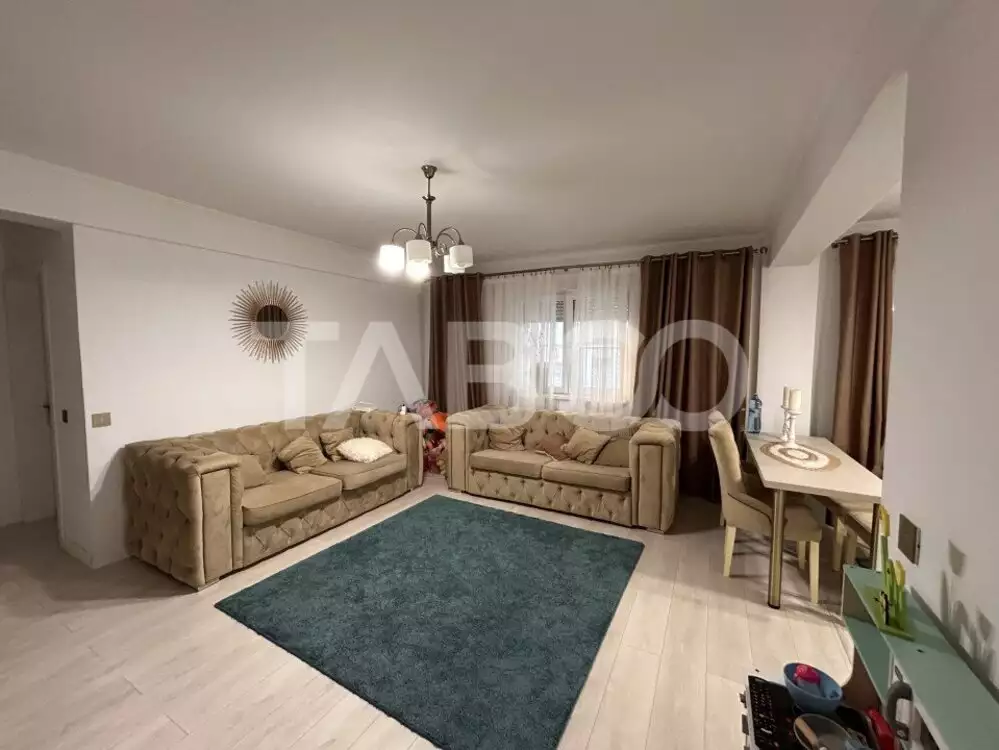 Apartament 2 camere 55 mp utili mobilat parter Ultracentral Alba Iulia