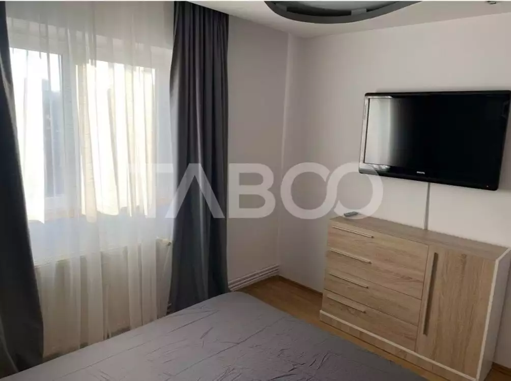 Apartament cu 2 camere  mobilat utilat de inchiriat Calea Dumbravii