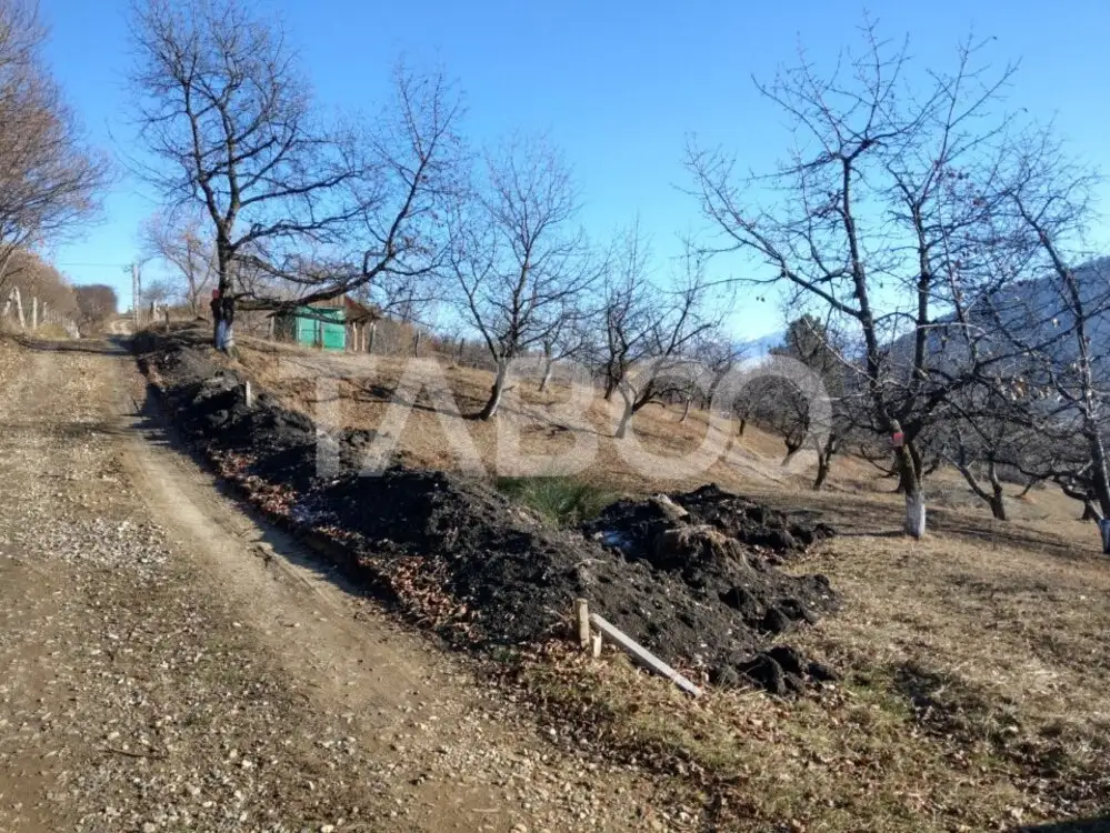 Teren intravilan 2039 mp de vanzare cu PUZ in Cisnadioara Sibiu