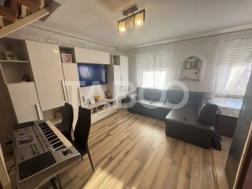 Apartament decomandat 2 camere 44 mpu plus pod de 12 mp Sibiu