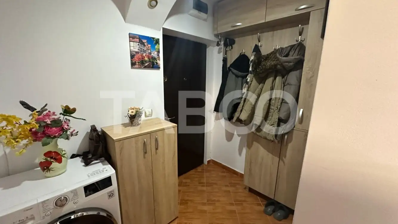 Apartament 3 camere mobilat utilat de vanzare in Sibiu zona Tiglari