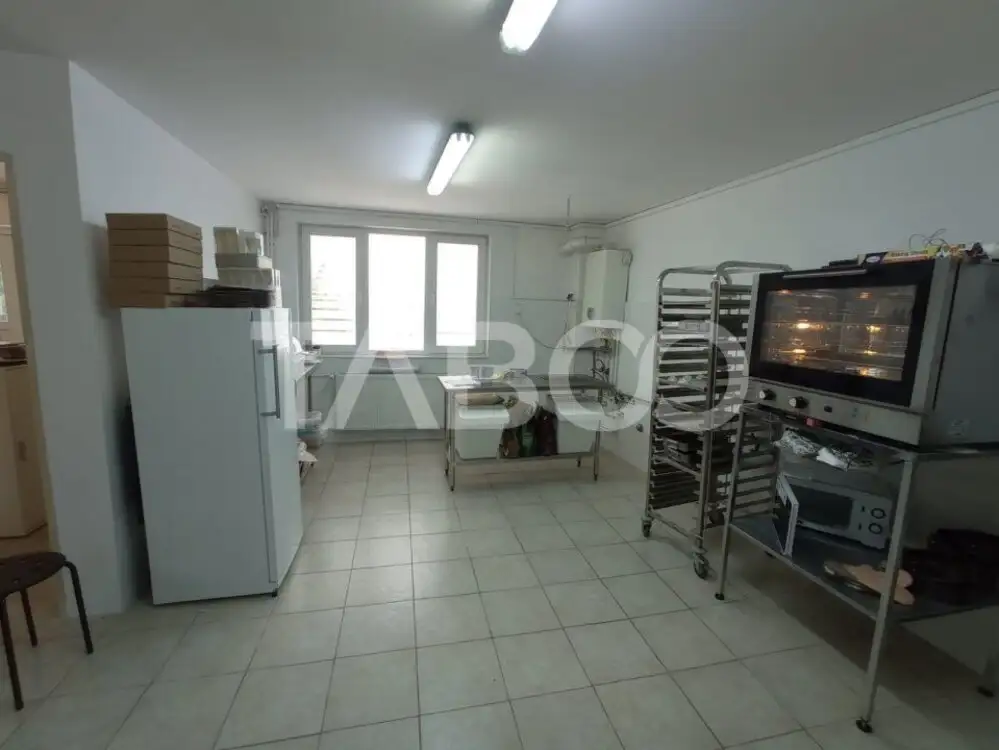 Spatiu comercial PARTER de inchiriat 120 mp aviz DSV Turnisor Sibiu