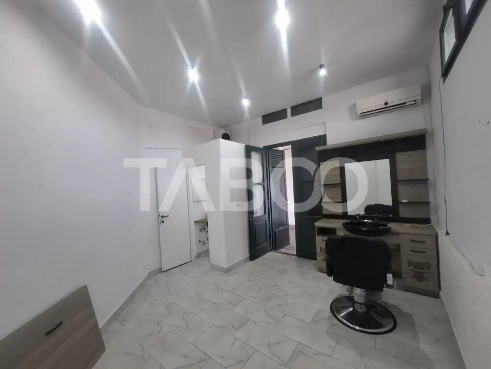 Spatiu comercial pretabil pentru frizerie 16mp zona Vasile Aaron Sibiu