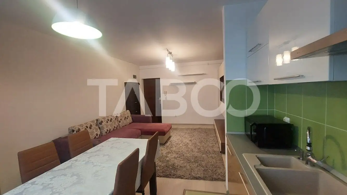 Apartament 3 camere 54 mp etaj 1 loc parcare balcon zona Vest Sibiu