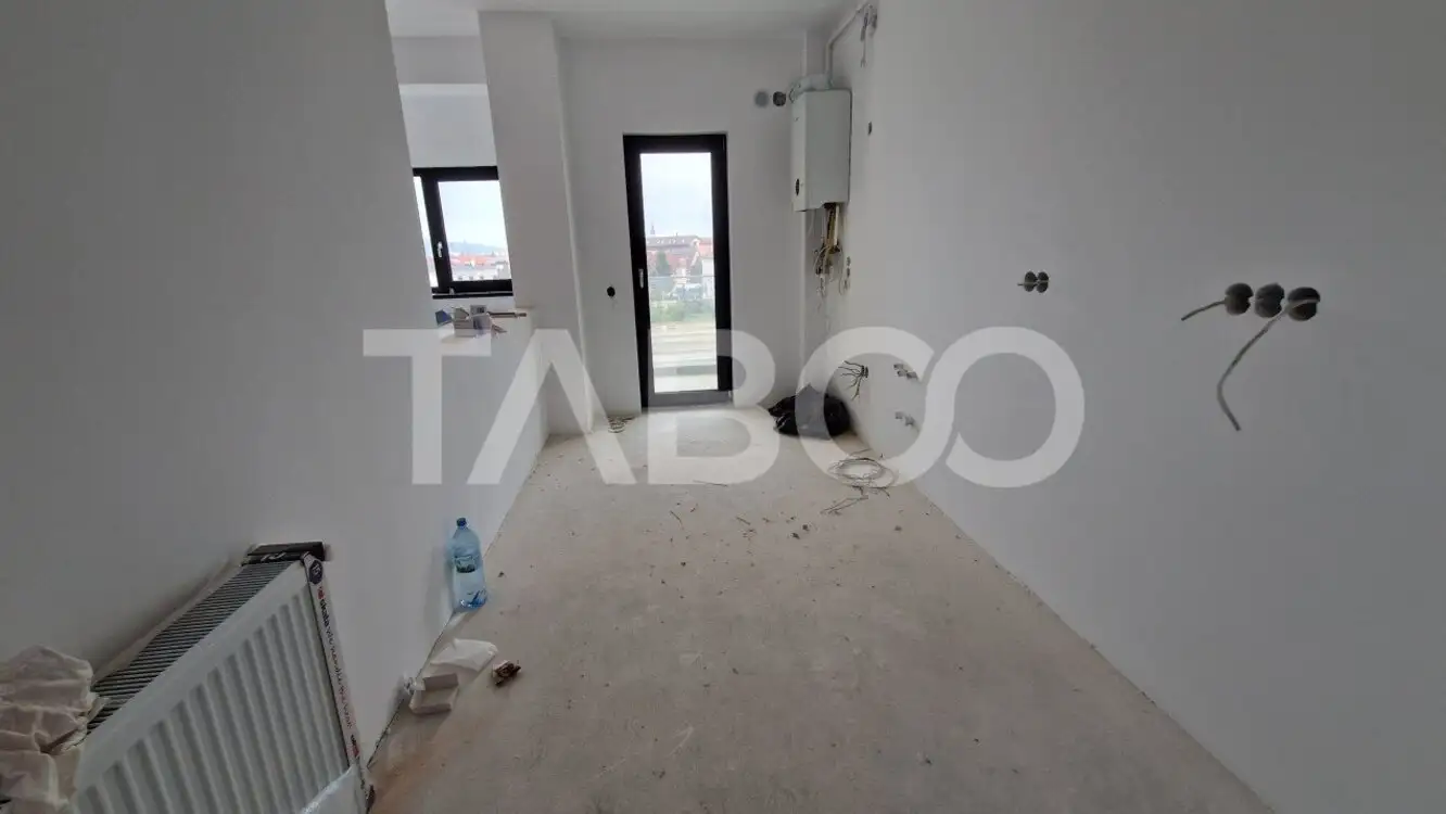 Apartament decomandat de 3 camere 2 bai balcoane parcare subterana