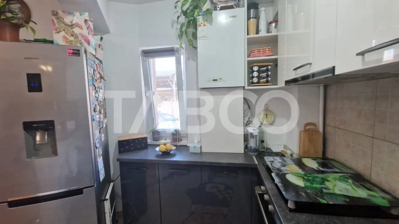 Apartament 3 camere cu 2 balcoane garaj parcare si curte Turnisor