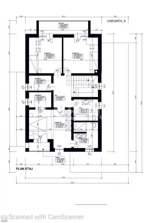 Casa individuala 506 mp teren cu terasa garaj curte Selimbar