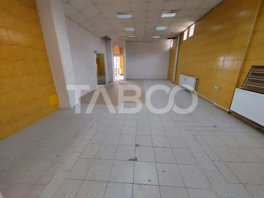 Spatiu comercial de inchiriat 850 mp lift industrial zona Terezian