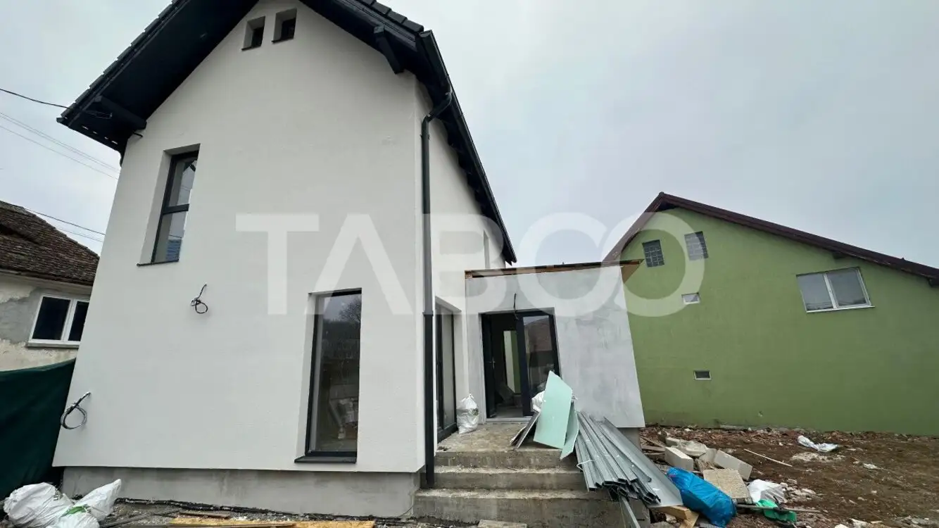 Casa individuala 110 mpu zona Gusterita Sibiu constructie noua 