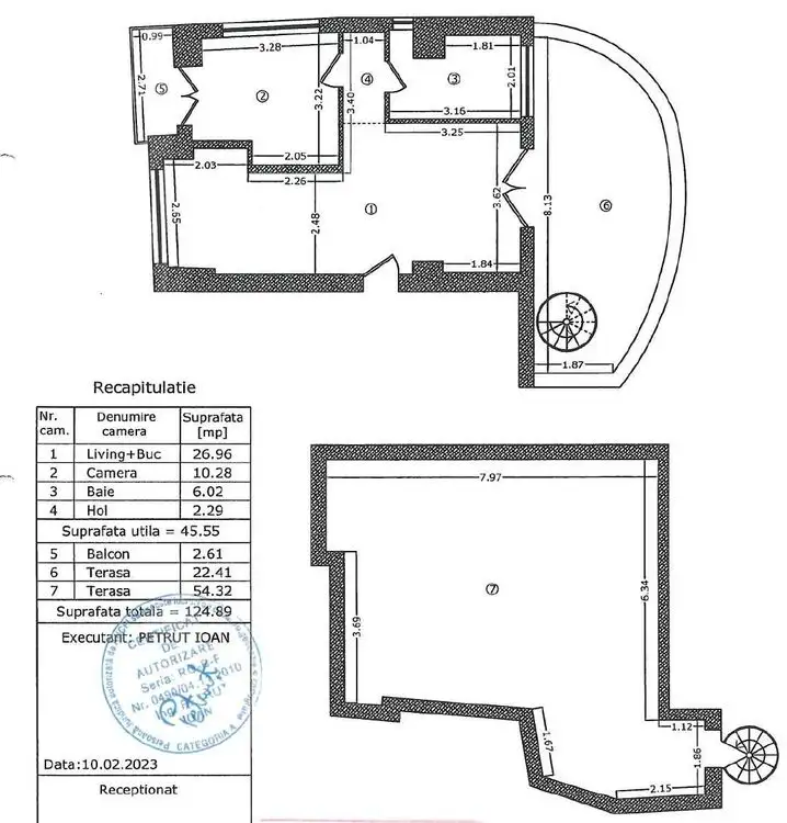 Apartament 2 camere + terasa 77mp | Mitropolie | Unirii | 2023