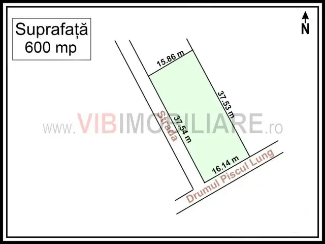 Imagine principală pentru Baneasa – Piscul Lung | Teren intravilan cu dubla deschidere