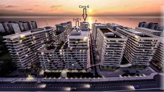 2 camere - Nordis Mamaia - complex nou in constructie