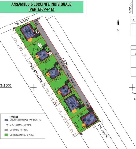 Teren construibil imediat 516mp Buftea Crevedia Samurcasi