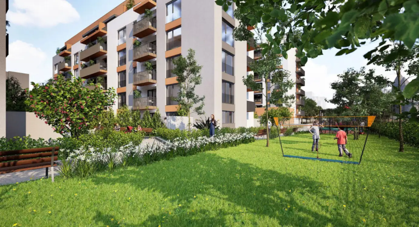 Proiect Nou! | Apartament 2 camere | Etaj 2 | Balcon | Intre Lacuri 