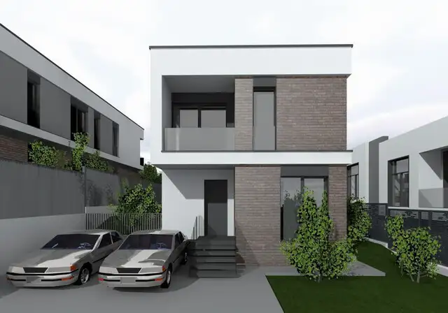 Proiect nou!Casa Nzeb individuala 153 mp util | 400mp teren | Borhanci