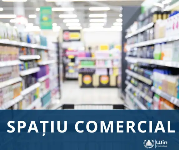 Spatiu Comercial | 55 mp util | Bloc nou | Parcare | Cartier Buna Ziua