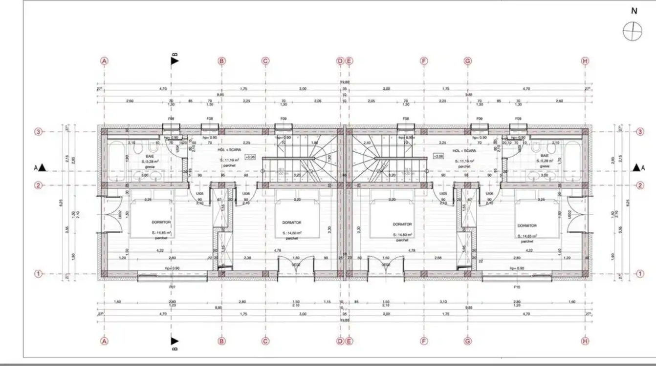 Duplex finalizat | 4 camere | 119 mp utili | Cartier Someseni!