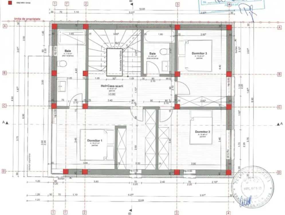 Casa individuala 176mp util | 305mp teren | Front 13m l Dambul Rotund