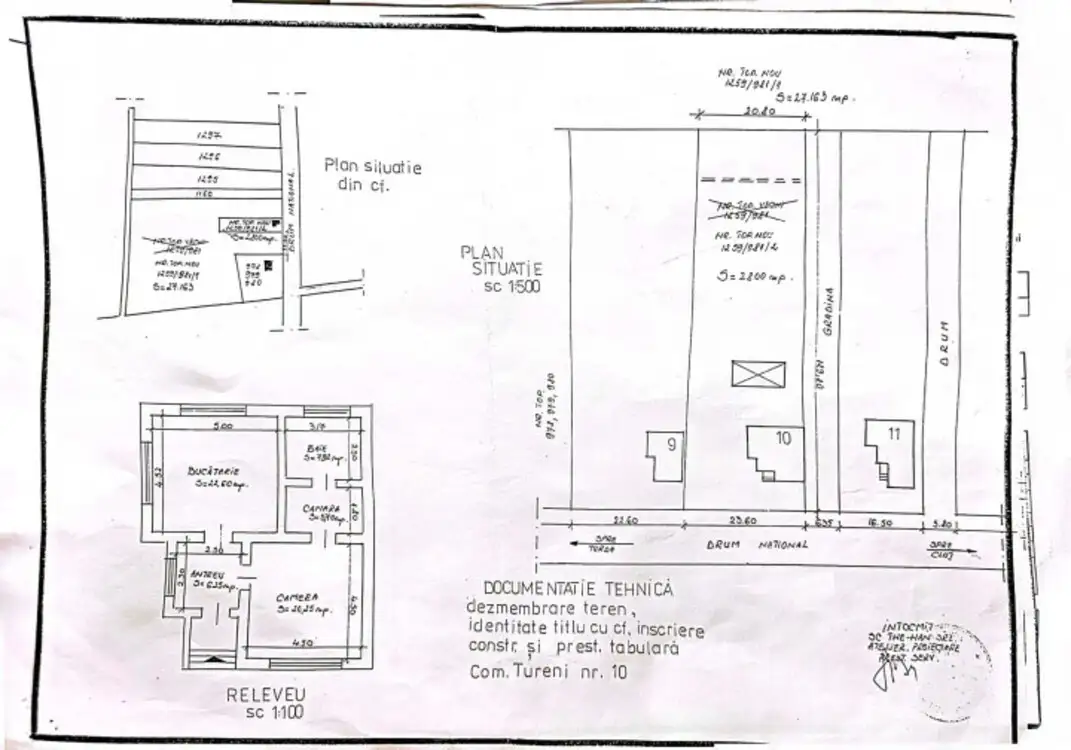 Comision 0% | Casa individuala cu teren de 2800 mp | Comuna Tureni!