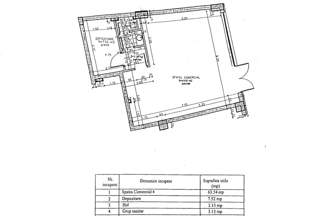 Spatiu comercial 130 mp | Bloc nou | Terasa 200 mp | Buna Ziua