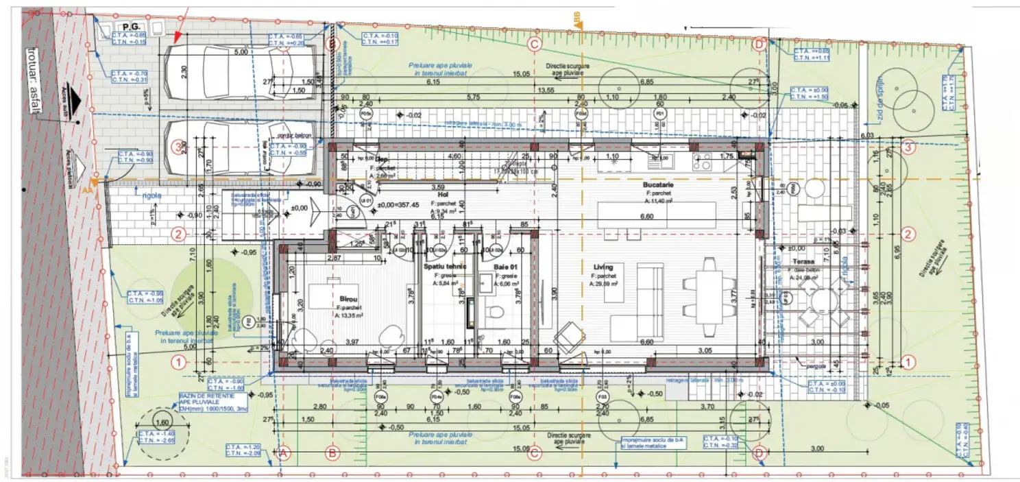 Proiect nou!Casa Nzeb individuala 153 mp util | 400mp teren | Borhanci