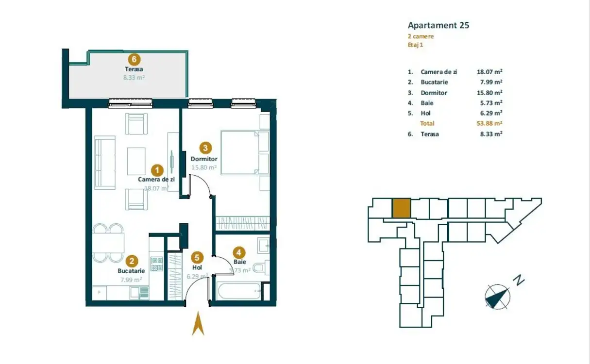 Bloc Nou | Apartamente cu 2, 3 si 4 camere | Cartier Intre Lacuri