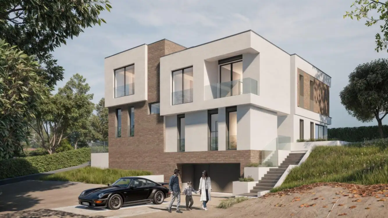 Proiect nou! Casa Nzeb tip duplex 191mp util | 280 mp teren| Borhanci